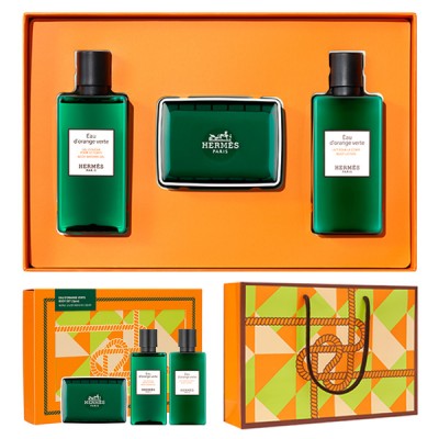 [Hermes] 에르메스 오도렌지 베르테 바디3종세트(전용쇼핑백포함)