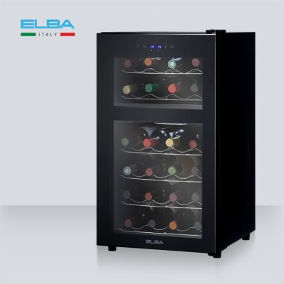 [엘바] 블랙 와이드 와인셀러 (24병 / 65리터) EW65DT24