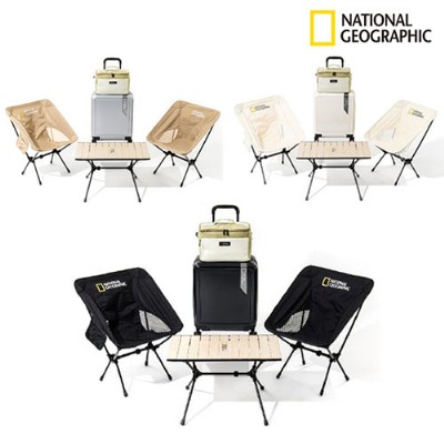 [내셔널지오그래픽] 방갈로 캠핑용품 18인 캐리어 세트 N215ASU960 / 색상 택 1